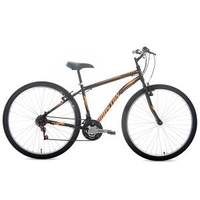 Bicicleta Houston Mirage Aro 29 com Freio V-Brake – Preta/Laranja R$699