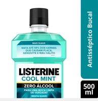 2 Antisséptico Bucal Listerine Zero 500ml [ R$ 10,39 CADA ]
