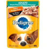 [C.Ouro]Ração Úmida sachê Pedigree Cães Adultos Sabor Frango ao Molho | R$1,69
