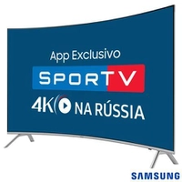 Smart TV 4K Samsung Curva LED 55” com Smart Tizen e Wi-Fi - UN55MU7500GXZD - R$3799