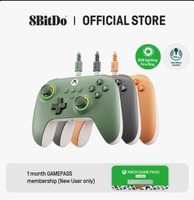 [R$141,61 Moedas/APP] Controle 8BitDo Ultimate C para Xbox, Iluminação RGB e joysticks de efeito Hall, Windows e Xbox