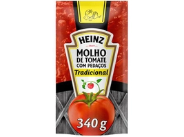 (CLIENTE OURO+MAGALUPAY) Molho de tomate Heinz, 340gr | R$1,29