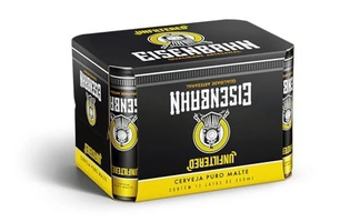 Pack de Cerveja  Eisenbahn UnfiLTered LT 350ml 12 Unidades