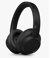 Headphone Bluetooth, PHILIPS, TAH6509BK/00, Com Cancelamento de Ruído Ativo ANC, Até 70 horas de bateria, Preto 