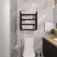 Armário Aéreo 60cm MDF Chumbo p/ Banheiro/Cozinha