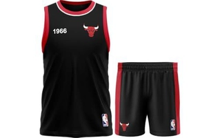 Braziline Camiseta NBA Kit Mini, Preto, P