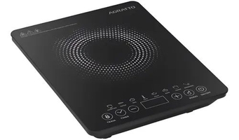 Cooktop Indução ACKLl01l-02 Preto 1 Boca 2000W Agratto