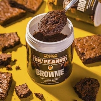 Dr Peanut Pasta De Amendoim Sabor Brownie Com Whey Protein 600G Dr. Peanut