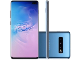 [ComCashback R$2300] Smartphone Samsung Galaxy S10+ 128GB Azul 4G - 8GB RAM Tela 6,4” - R$2500