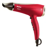 Secador de Cabelo Philco Cherry Vermelho - 2100W - 110V - R$ 70
