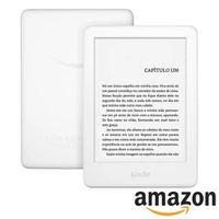 Amazon Kindle 10ª Geração com 6”, 8GB com Iluminação, Branco | R$ 283