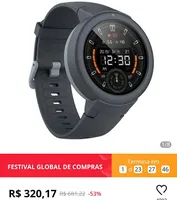 AMAZFIT VERGE LITE | R$320