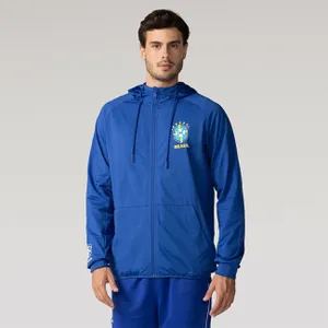 Blusão Capuz Interlock Seleção Brasil CBF Masculino