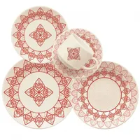 Jogo de Jantar Cerâmica 20 peças Donna Oxford - diversos modelos - R$99