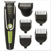 Aparador de Pêlos Mondial BG-04 Super Groom 6 em 1 Sem Fio, Bivolt 22% OFF! | R$ 77
