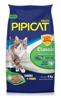 [+ por - R$8,91] Areia Pipicat Granulado Sanitario Classic 4 kg