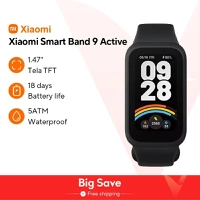 Xiaomi Smart Band 9 Active com tela 1.47" e BT Branco