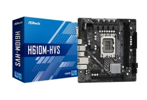 [R$ 389,55 1ª Compra] Placa Mãe AsRock H610M-HVS LGA 1700 DDR4 mATX