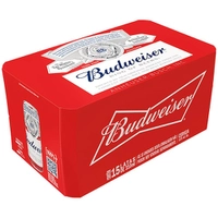 Cerveja Budweiser American Lager Lata 310ml - 15 unidades
