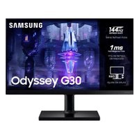 [App] Monitor Gamer Samsung Odyssey G3 24 FHD, 144Hz, 1ms, HDMI e DP, FreeSync Premium, Ajuste de Altura, VESA, Preto - LS24BG300ELMZD