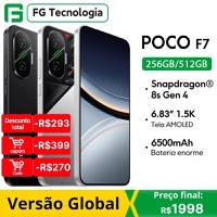 [NoBrasil/Regional] POCO F7 5G 12/512G 6.83" AMOLED 50MP 6500mAh Smartphone