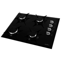 [APP] Cooktop Britânia a Gás BCT4P 4 bocas Preto Bivolt