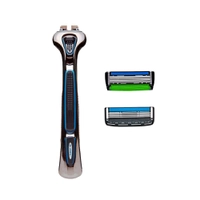 Kit The Razor com 2 aparelhos: 4 e 6 lâminas