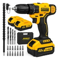 Parafusadeira Furadeira 48V c/ 2 Baterias e Brocas