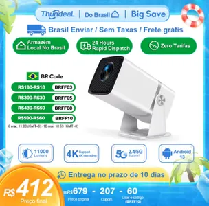 (Brasil) Projetor Android TD80W 1080p Nativo com Wifi