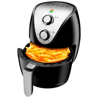 Fritadeira Sem Óleo Mondial Family AF-30i Air Fryer 3.5L Preta