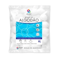 (RS1,17)Bolas de Algodão Ever Care 95g