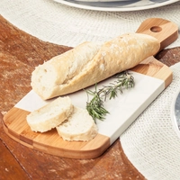 Tábua de Corte com Alça Finecasa Marmore - R$28