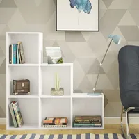 Estante com 6 Nichos Grid - Artely - Branco | R$175