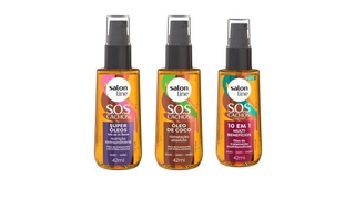 Kit com 3 Óleos de Tratamento Coco, Super Óleos e Multibenefícios