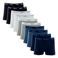 Kit 10 Cuecas Boxer Algodão Confortável Mash