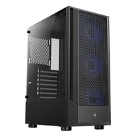 Gabinete Gamer Wave Mid Tower Vidro ARGB Preto