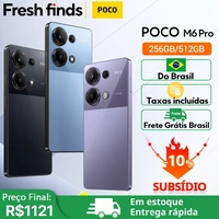 [Já no Brasil] Smartphone Xiaomi POCO M6 Pro 8GB RAM 256GB