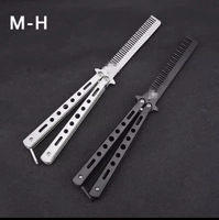 [Taxa inclusa] Pente dobrável de aço inoxidável