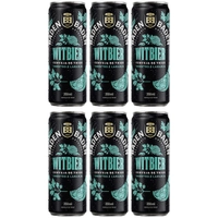 Cerveja Artesanal Baden Witbier Lata 350ml - 6 Unidades