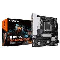 Placa Mãe Gigabyte B650M Gaming WIFI, Chipset B650, AMD AM5, M-ATX, DDR5