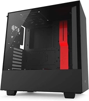 Gabinete NZXT H500 Preto e Vermelho Mid Tower Lateral de Vidro Temperado R$ 511