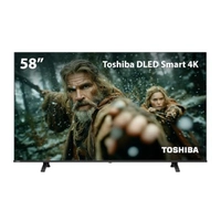Smart TV 58 4K Toshiba com Wi-Fi e HDMI