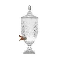 Dispenser para Bebida Brandon da Lyor, Cristal, Com Torneira em Cobre, 4 Litros | R$119