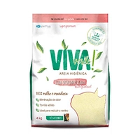 Areia Higiênica Biodegradável Viva Verde Vida Descomplicada 4kg