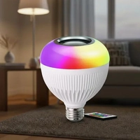Lâmpada LED RGB com Música e Bluetooth
