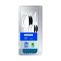 【Regional 】Faqueiro Tramontina Leme Azul - 12 peças