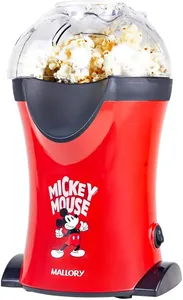 Pipoqueira Elétrica Mallory Disney Mickey -Pipocas sequinhas, livres de Óleo- 220V