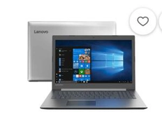Notebook Ideapad 330 Intel Core I5-8250u 8GB (Geforce MX150 com 2GB) 1TB HD 15,6" W10 Lenovo - R$2464