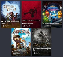 Humble Bundle THQ Nordic PlayStation (PS4) - A partir de R$ 3,50