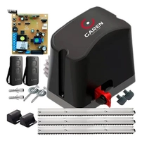 Kit Motor Garen 1/4HP p/ Portão 400kg c/ 2 Controles